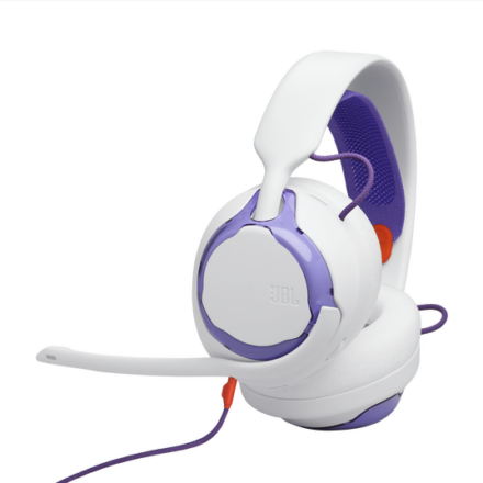 auriculares jbl quantum 250 headset gamer con cable 3.5mm blancos | drivers 50mm | pc, consolas y móvil