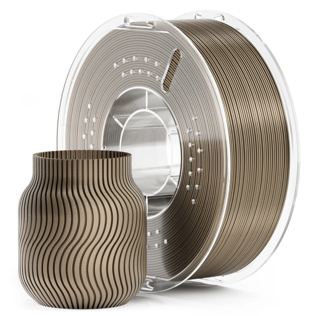 filamento elegoo pla 1kg dorado metalico 1.75mm filamento elegoo pla 1kg dorado metalico 1.75mm