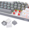 teclado gamer redragon fizz pro rgb mecanico 3 modos gris y blanco k616 rgb gw sp teclado gamer redragon fizz pro rgb mecanico 3 modos gris y blanco k616 rgb gw sp