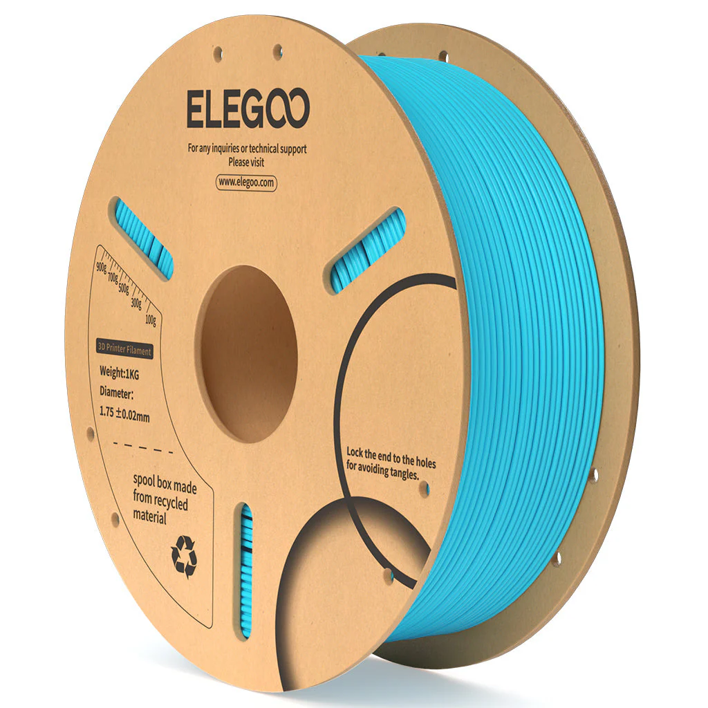 filamento pla elegoo 1.75mm 1kg azul cielo impresión 3d filamento pla elegoo 1.75mm 1kg azul cielo impresión 3d