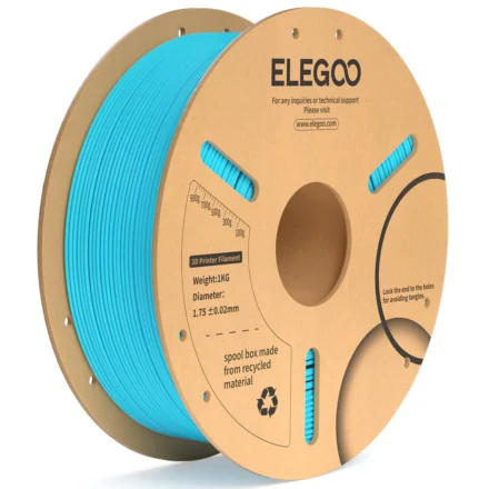 Filamento PLA Elegoo 1.75mm 1kg Azul Cielo Impresión 3D