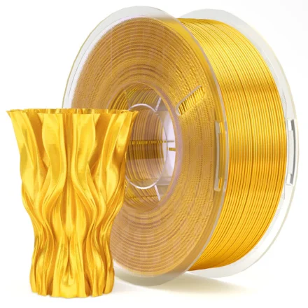 Filamento PLA Elegoo Dorado 1.75mm 1kg – Impresión 3D Precisa Filamento PLA Elegoo Dorado 1.75mm 1kg – Impresión 3D Precisa