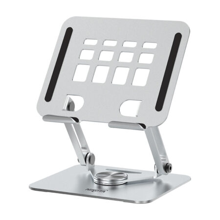 Base Plegable y Rotatoria para Tablet y Ultrabook – Soporte Ajustable