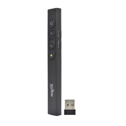 Presentador Wireless Nisuta NSWIPRV Puntero Láser Verde Recargable