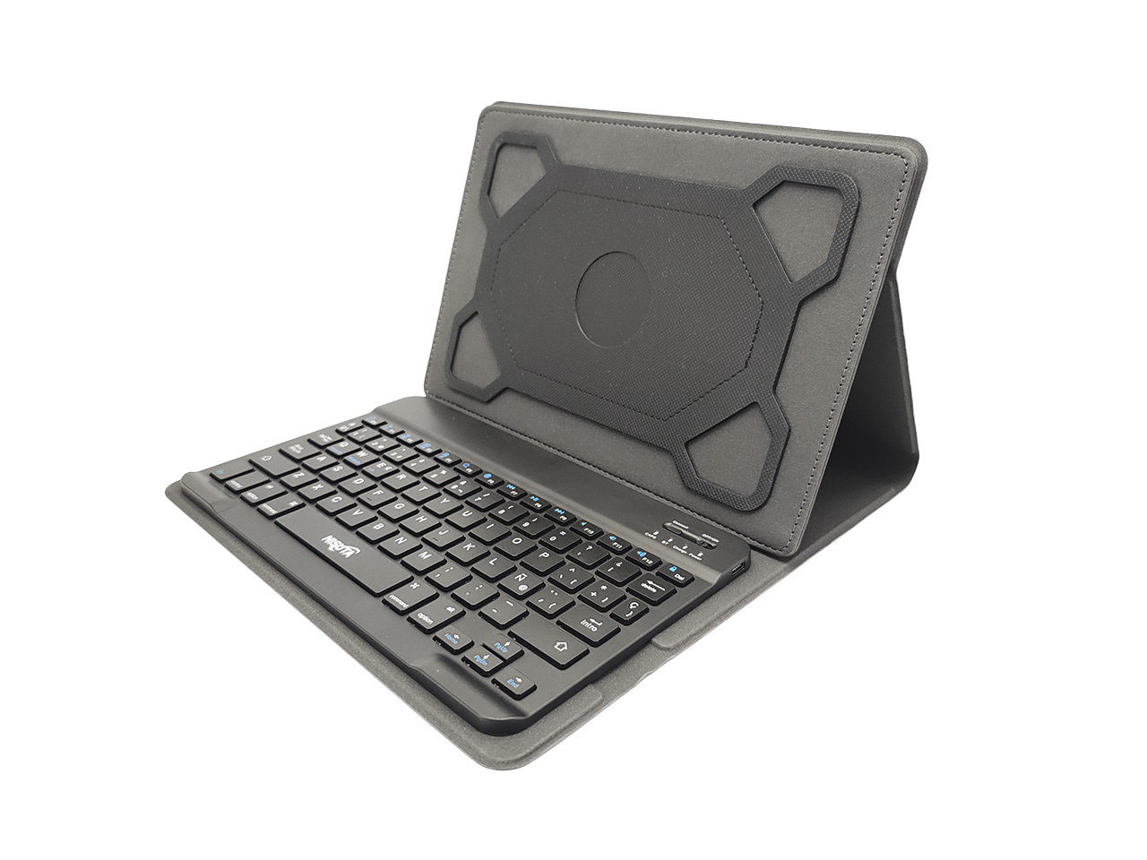 funda con teclado bluetooth nisuta 9" a 10.1" negro nsfute910b funda con teclado bluetooth nisuta 9" a 10.1" negro nsfute910b