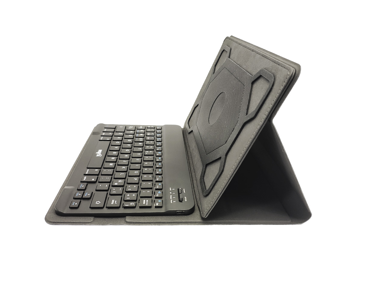 funda con teclado bluetooth nisuta 9" a 10.1" negro nsfute910b funda con teclado bluetooth nisuta 9" a 10.1" negro nsfute910b