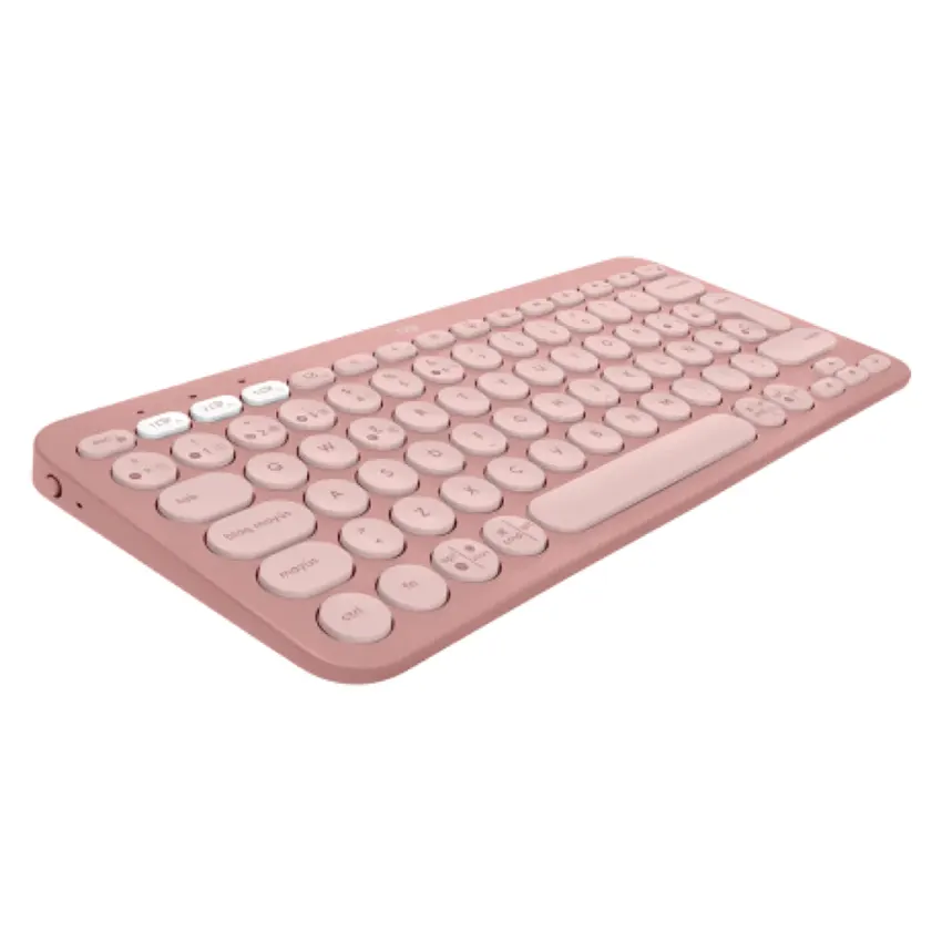 teclado inalámbrico logitech pebble keys 2 k380s rosa bluetooth teclado inalámbrico logitech pebble keys 2 k380s rosa bluetooth