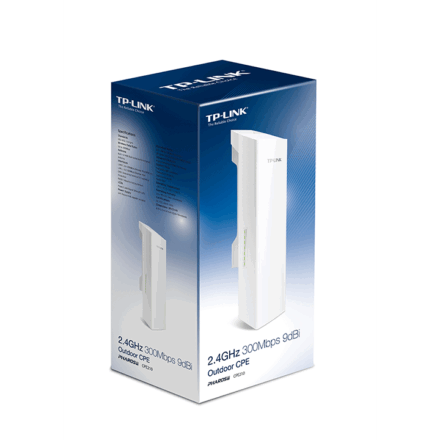 Acces Point CPE Exterior TP-Link CPE210 2.4GHz 300Mbps 9dBi Acces Point CPE Exterior TP-Link CPE210 2.4GHz 300Mbps 9dBi