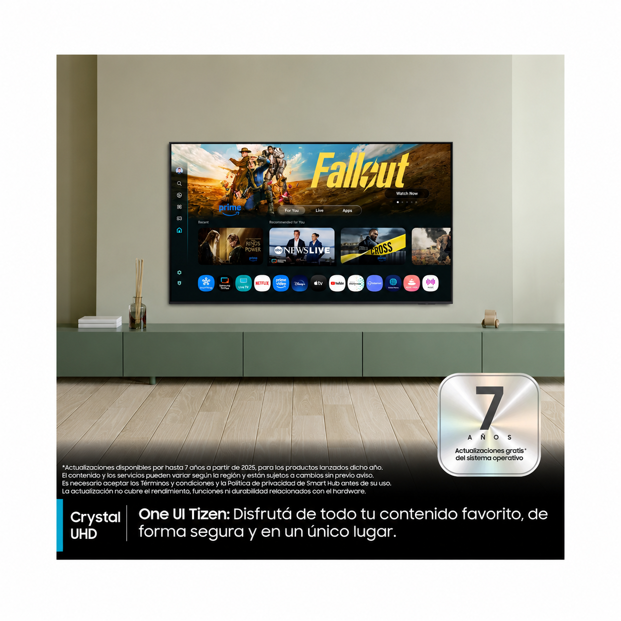 televisor smart tv samsung 50" u8000f crystal uhd 4k tizen televisor smart tv samsung 50" u8000f crystal uhd 4k tizen