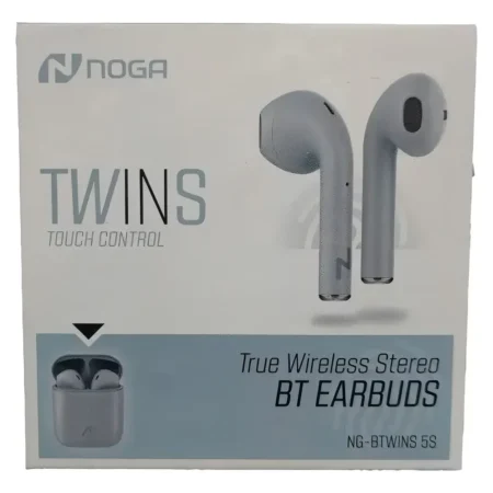 auriculares bluetooth true wireless noga ng btwins 5s con estuche de carga