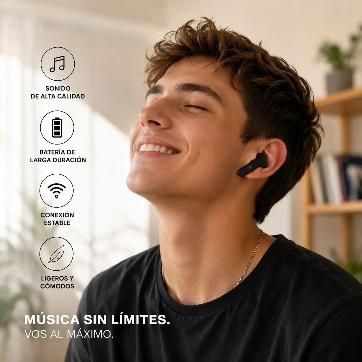 auriculares bluetooth noga ng btwins46 true wireless con estuche de carga auriculares bluetooth noga ng btwins46 true wireless con estuche de carga