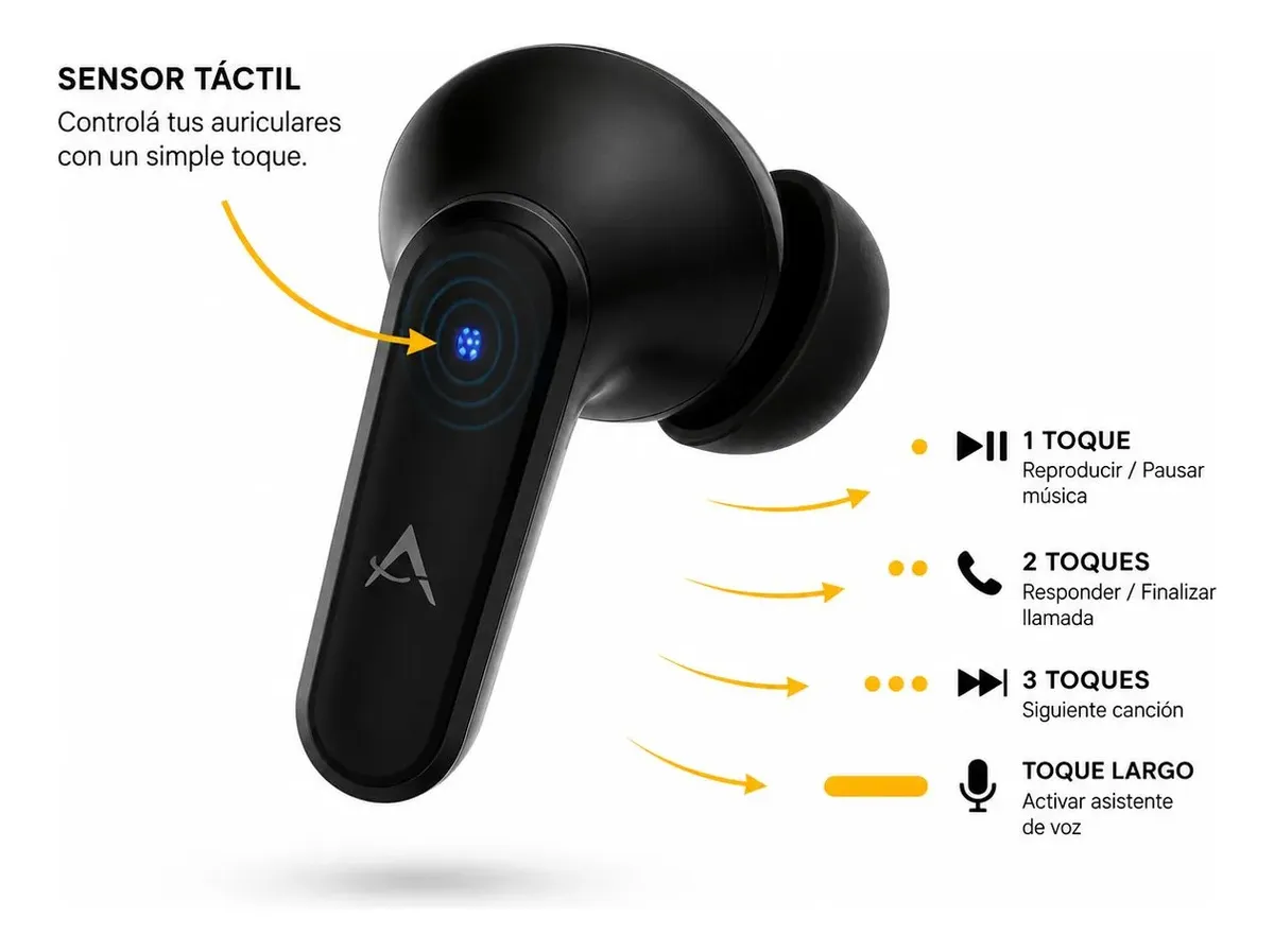 auriculares bluetooth noga ng btwins46 true wireless con estuche de carga auriculares bluetooth noga ng btwins46 true wireless con estuche de carga