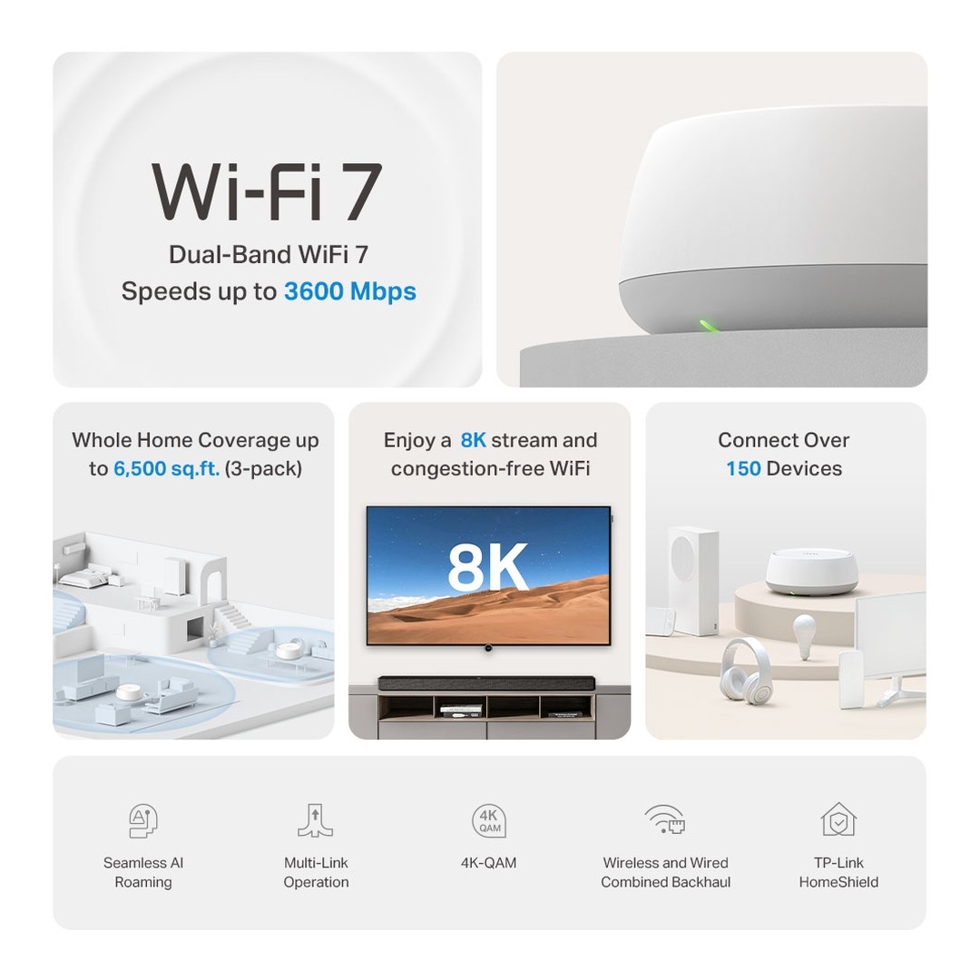 mesh tp link deco be22 wifi 7 be3600 pack 2 mesh tp link deco be22 wifi 7 be3600 pack 2