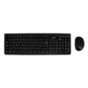 combo pc teclado y mouse inalámbrico teros te 4071s usb black te 4071s