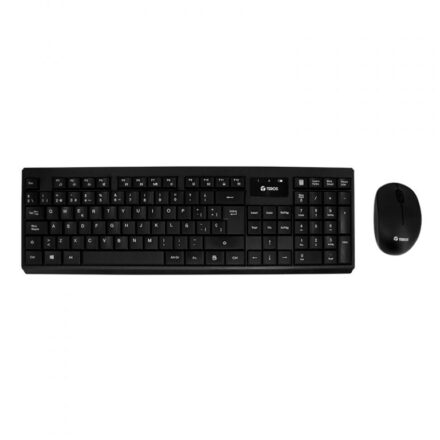 Combo PC Teclado Mouse Inalámbrico Teros TE-4071S USB Black Combo PC Teclado Mouse Inalámbrico Teros TE-4071S USB Black