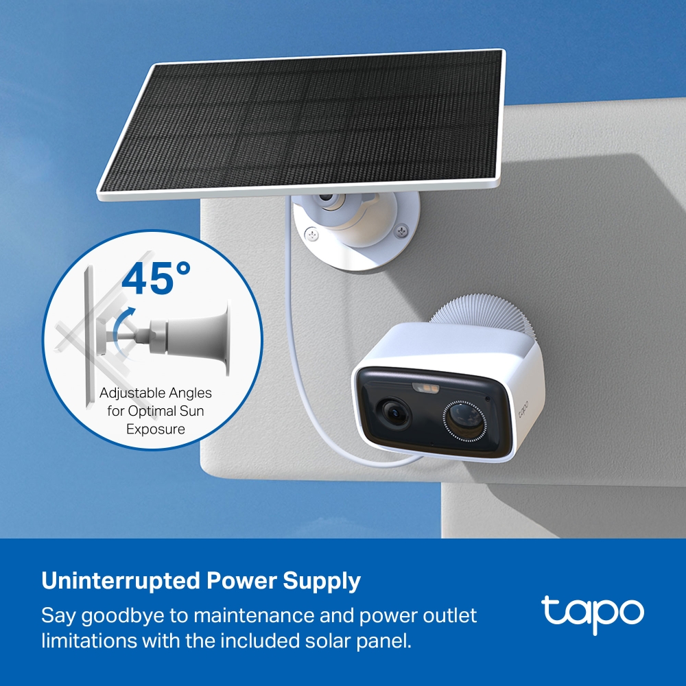 kit cámara tp link tapo c400 full hd batería exterior kit cámara tp link tapo c400 full hd batería exterior