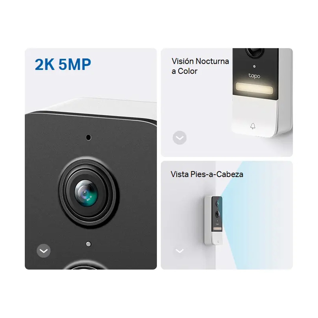 videoportero tp link tapo d230s1 2k 5mp batería videoportero tp link tapo d230s1 2k 5mp batería