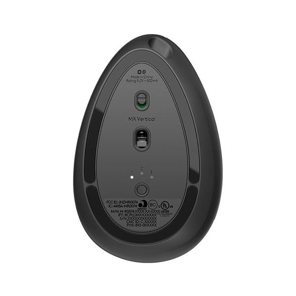 mouse logitech mx vertical advanced inalámbrico ergonómico negro mouse logitech mx vertical advanced inalámbrico ergonómico negro