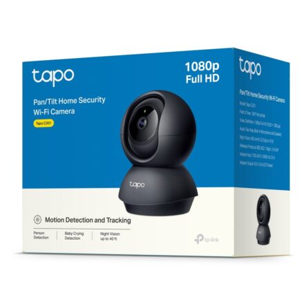 Cámara IP Cloud TP-Link Tapo C201 Full HD 1080P Seguridad