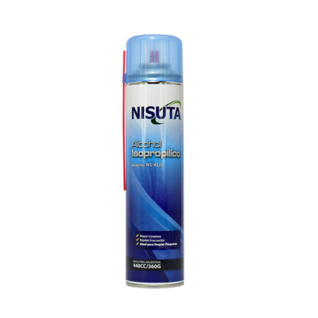 Alcohol Isopropílico Nisuta 440cc Limpieza Electrónica NSALIS