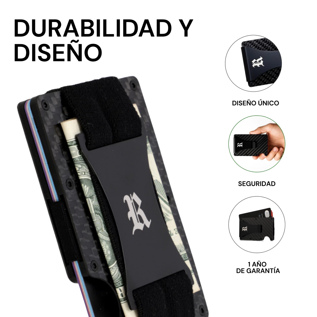 billetera noga rogue aluminio azul proteccion rfid billetera noga rogue aluminio azul proteccion rfid