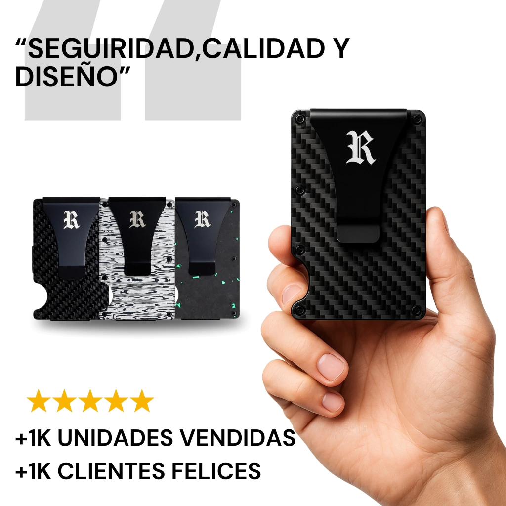 billetera noga rogue aluminio azul proteccion rfid billetera noga rogue aluminio azul proteccion rfid