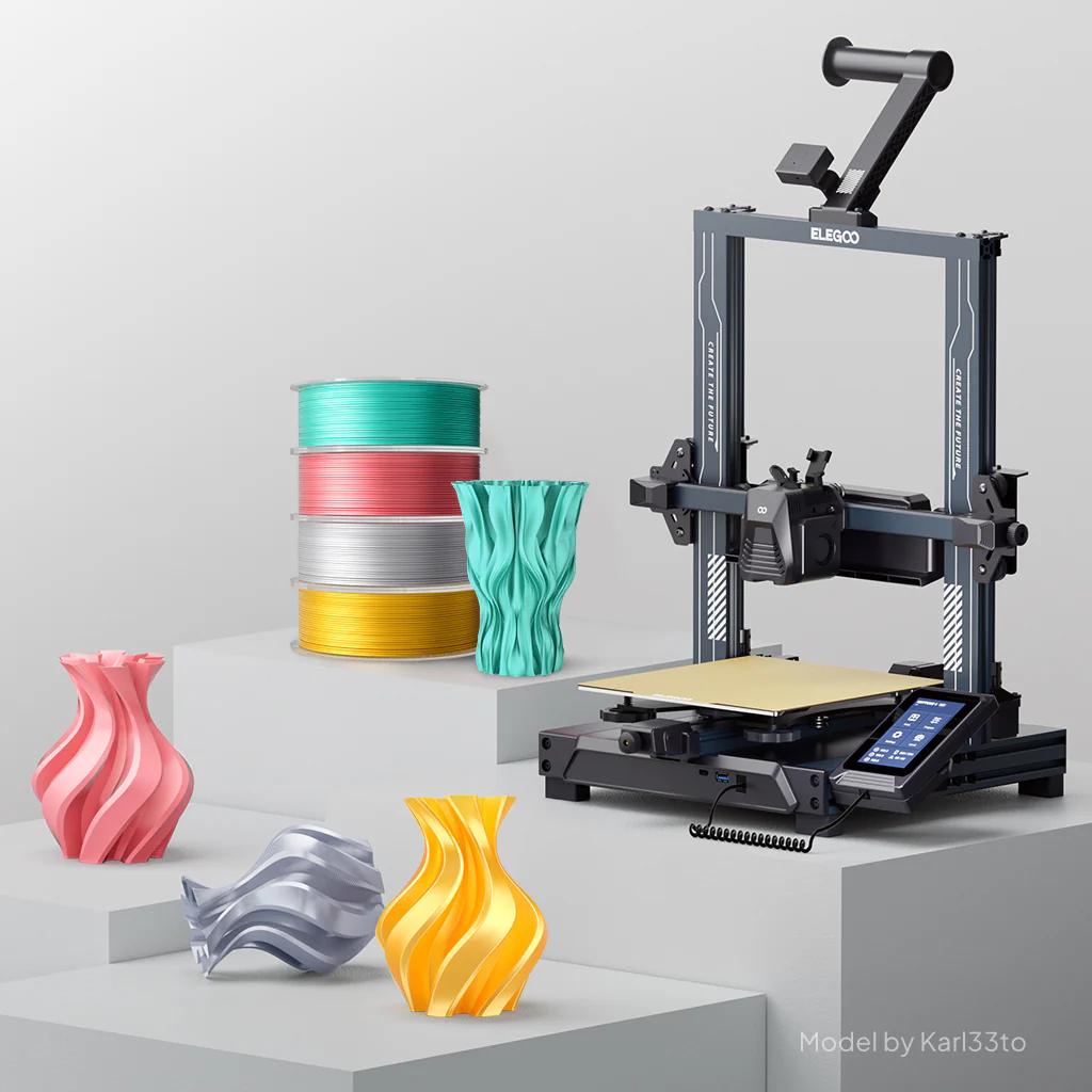 filamento 3d pla elegoo rosa coral 1kg 1.75mm | preciso y fácil de imprimir 50.203.0119 filamento 3d pla elegoo rosa coral 1kg 1.75mm | preciso y fácil de imprimir 50.203.0119