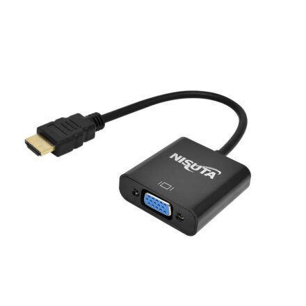 Conversor VGA a HDMI Nisuta NSCOHDVG5 con Audio Conversor VGA a HDMI Nisuta NSCOHDVG5 con Audio