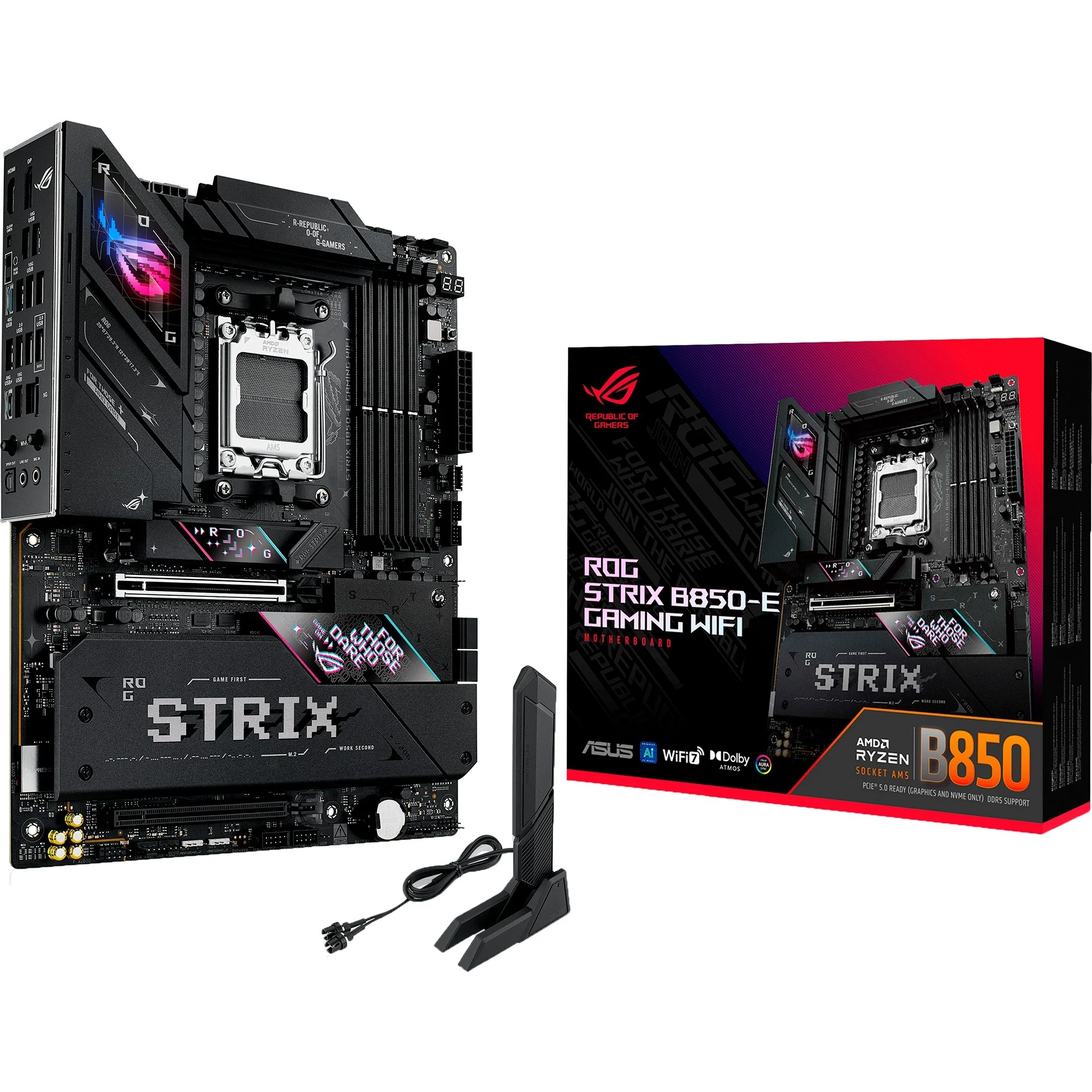 asus rog strix b850 e gaming wifi asus rog strix b850 e gaming wifi