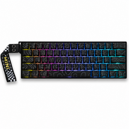 Teclado Inalámbrico Aula MINI60 HE Max Black Contour 60% Compacto Teclado Inalámbrico Aula MINI60 HE Max Black Contour 60% Compacto