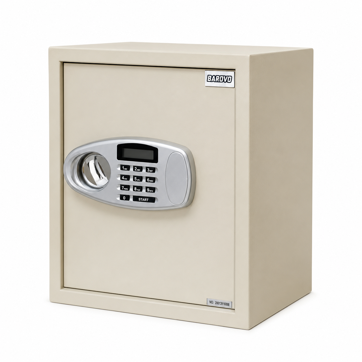 caja de seguridad barovo 40x45x20cm acero con cerradura electrónica caja de seguridad barovo 40x45x20cm acero con cerradura electrónica