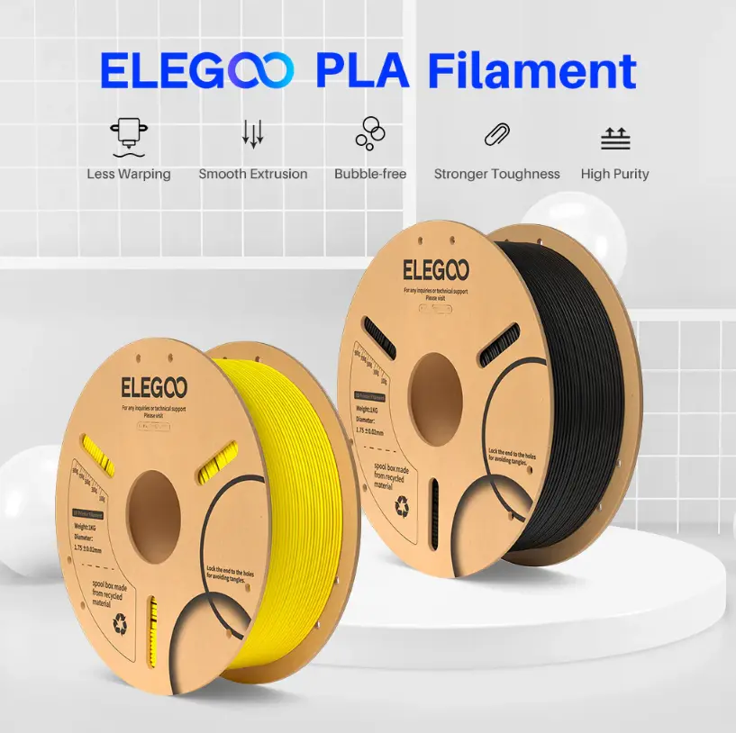 filamento 3d pla elegoo naranja 1kg 1.75mm | preciso y fácil de imprimir 50.203.0067 filamento 3d pla elegoo naranja 1kg 1.75mm | preciso y fácil de imprimir 50.203.0067