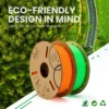 filamento 3d pla elegoo naranja 1kg 1.75mm | preciso y fácil de imprimir 50.203.0067 filamento 3d pla elegoo naranja 1kg 1.75mm | preciso y fácil de imprimir 50.203.0067