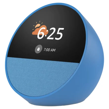 Amazon Echo Spot Reloj Inteligente con Audio Azul