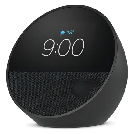 Amazon Echo Spot Reloj Inteligente con Audio Integrado Negro