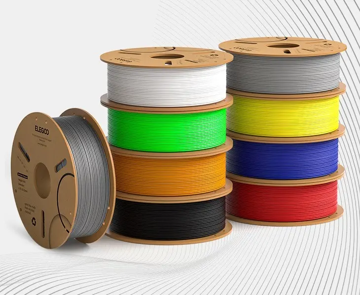 filamento 3d pla elegoo naranja 1kg 1.75mm | preciso y fácil de imprimir 50.203.0067 filamento 3d pla elegoo naranja 1kg 1.75mm | preciso y fácil de imprimir 50.203.0067