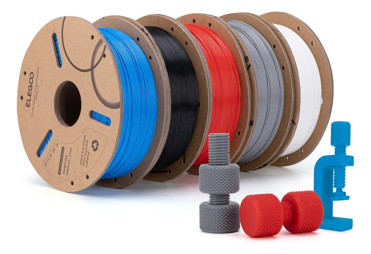filamento 3d pla elegoo naranja 1kg 1.75mm | preciso y fácil de imprimir 50.203.0067 filamento 3d pla elegoo naranja 1kg 1.75mm | preciso y fácil de imprimir 50.203.0067