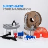 filamento 3d pla elegoo naranja 1kg 1.75mm | preciso y fácil de imprimir 50.203.0067 filamento 3d pla elegoo naranja 1kg 1.75mm | preciso y fácil de imprimir 50.203.0067