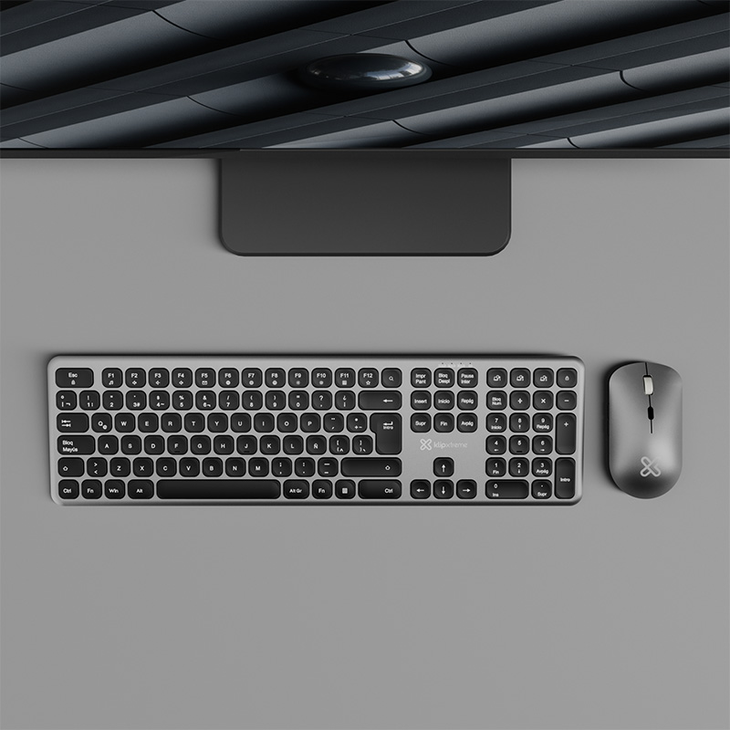 klip xtreme kbk 850 linkey duo teclado y mouse bluetooth 5.1 recargable 1 klip xtreme kbk 850 linkey duo teclado y mouse bluetooth 5.1 recargable 1
