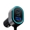 klip xtreme powercar 100 kcc 100 cargador auto 6 puertos 100w usb c pd klip xtreme powercar 100 kcc 100 cargador auto 6 puertos 100w usb c pd