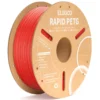 filamento 3d rapid pla elegoo rojo 1kg 1.75mm | preciso y fácil de imprimir 50.203.0119