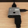 switch hdmi xtech xha 440 bidireccional 8k 2 puertos hdmi 2.1 4 sutoa el salvador