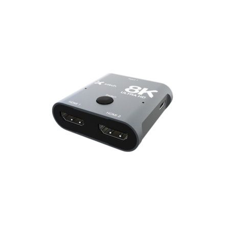 xtech adaptador bidireccional hdmi 2 puertos