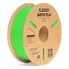 filamento 3d rapid pla elegoo verde 1kg 1.75mm | preciso y fácil de imprimir 50.203.0118