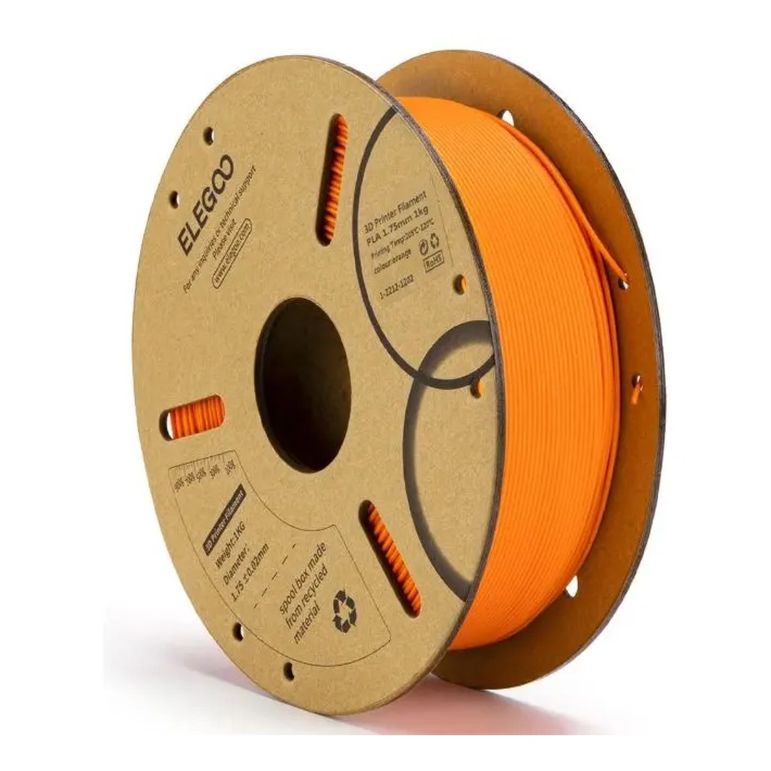 filamento 3d pla elegoo naranja 1kg 1.75mm | preciso y fácil de imprimir 50.203.0067 filamento 3d pla elegoo naranja 1kg 1.75mm | preciso y fácil de imprimir 50.203.0067