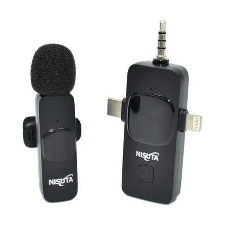 Micrófono Inalámbrico Nisuta 2.4GHz con Receptor NSMICW2 Micrófono Inalámbrico Nisuta 2.4GHz con Receptor NSMICW2