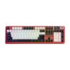Teclado Mecánico Gamer Aula F108 Pro RGB Dark Blue White Switch Red