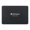 Disco Solido Interno Ssd Verbatim Vi550 256gb Sata 3 2.5 Color Negro