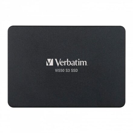 Disco Solido Interno Ssd Verbatim Vi550 256gb Sata 3 2.5 Color Negro