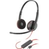 Auriculares Poly C3220 Con Adaptador Usb-a/usb-c 8x228a6